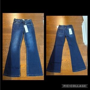 Women's Blue Flare Jeans